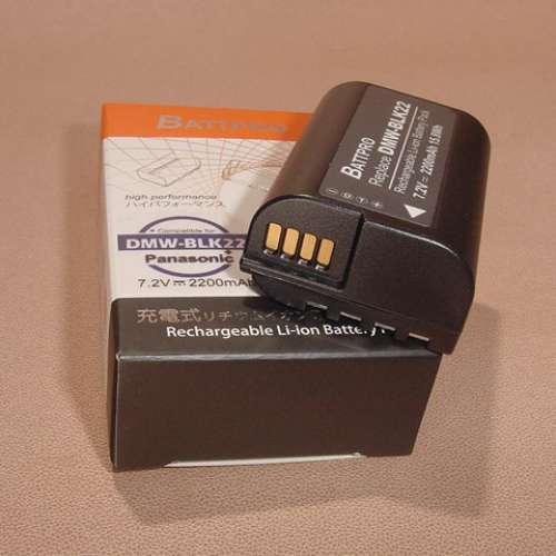 DMWBLK22 DMW-BLK22電池合PANASONIC S1 IIE,S9,GH5II,S5llX,L10,GH7,DC-S5M2,G9,GH5...