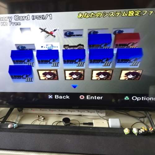 PlayStation 2 厚機 日版 日本製 連2手掣2記憶卡