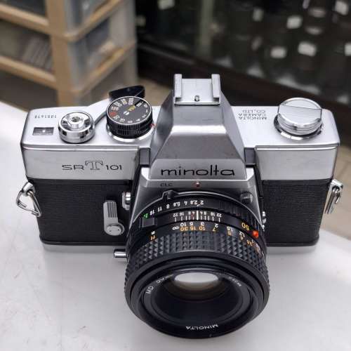 MINOLTA SRT-101 + MD 50MM F2 全正常