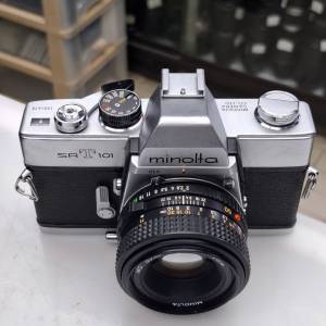 MINOLTA SRT-101 + MD 50MM F2 全正常