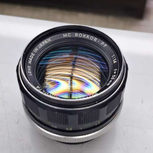 MINOLTA MC ROKKOR-PF 58MM F1.4