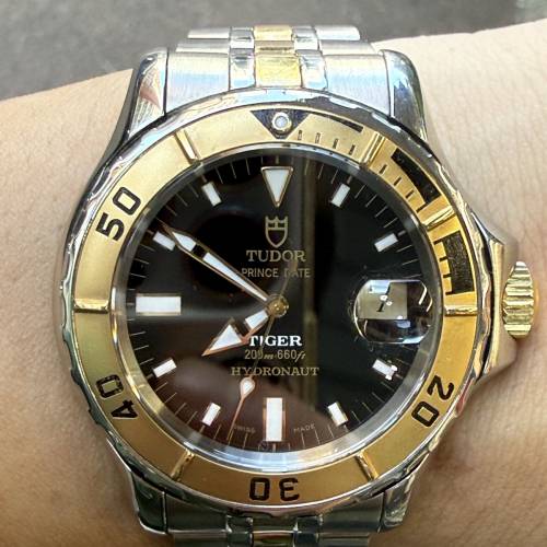 【少有珍藏】Tudor 帝舵 Prince Date 89193 "Tiger" 海洋王子 40mm $14888