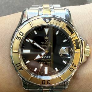【少有珍藏】Tudor 帝舵 Prince Date 89193 "Tiger" 海洋王子 40mm $14888