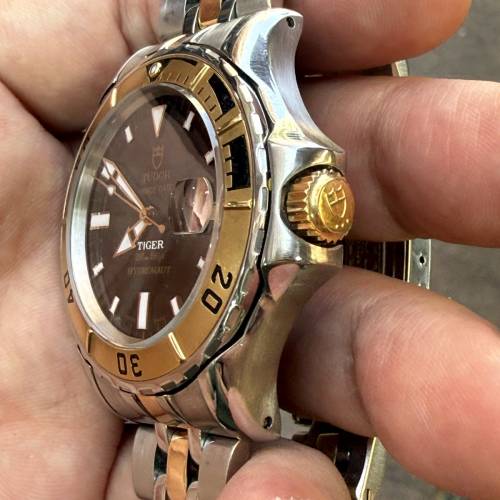 【少有珍藏】Tudor 帝舵 Prince Date 89193 "Tiger" 海洋王子 40mm $14888
