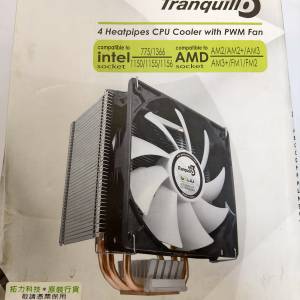 全新品 GELID Tranquill REV3 (Intel & AMD) CPU 散熱器  1盒