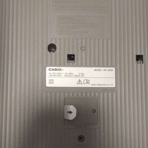 CASIO DR-240R計算器