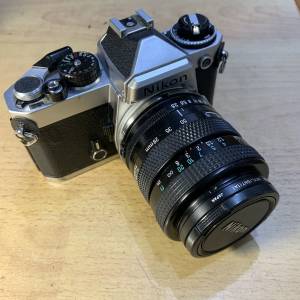 Nikon FE 連Tamron 28-70mm鏡頭 鏡片清冇花痕