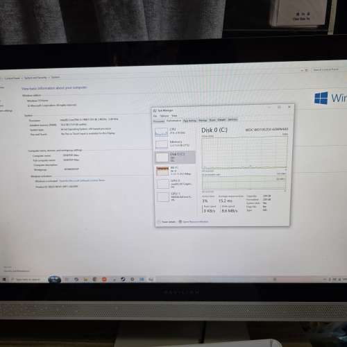 HP All-in-One Computer 7400T 930MX 16Gb  Ram 256 SSD