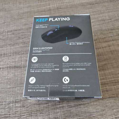全新未開封 Logitech G304X LIGHTSPEED Wireless 無線電競滑鼠 黑色款