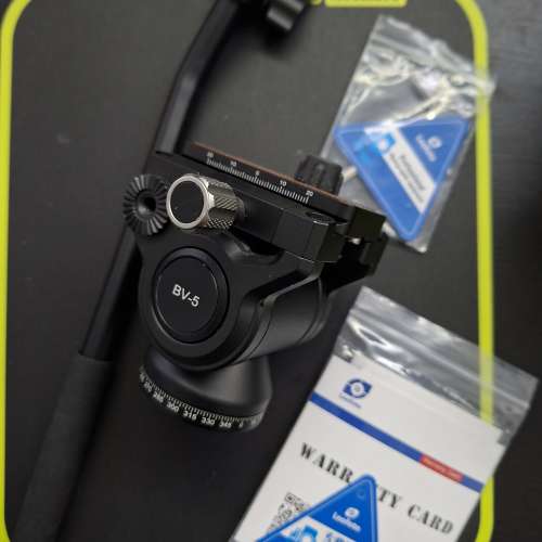 徠圖 Leofoto BV-5 Mini Fluid Head 液壓阻尼攝錄雲台