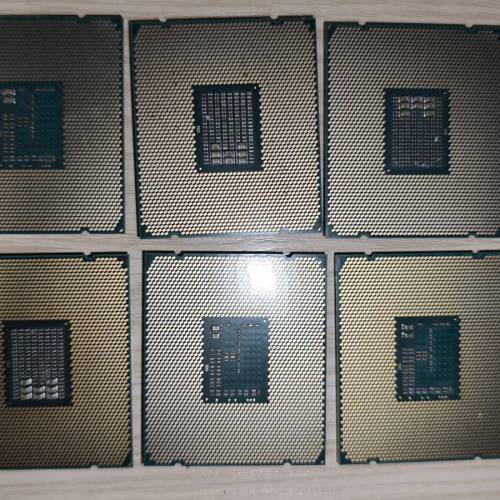 intel xeon e5 cpu 6顆 全部正常