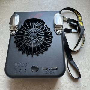 共田 W920 共田芭蕉扇W920 掛腰 掛頸 portable fan handheld fan 風扇仔 手持風扇 ...