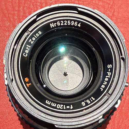 Hasselblad Carl Zeiss T* S Planar 120mm f5.6 C black Lens