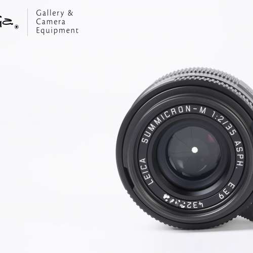 || Leica Summicron-M 35mm F2 ASPH - Black Chrome / 11689 with full packing ||