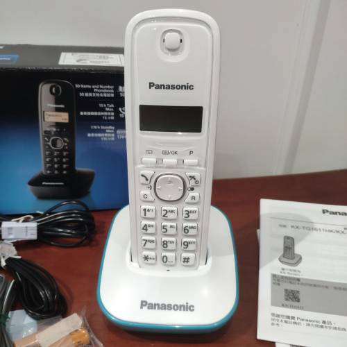 全新 Panasonic 樂聲 KX-TG1611 數碼室內無線電話。購自Panasonic專門店