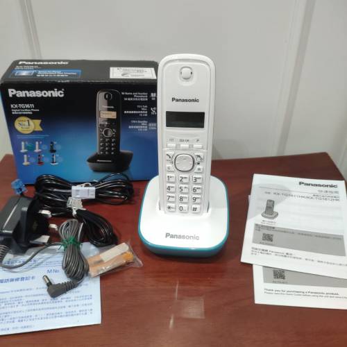 全新 Panasonic 樂聲 KX-TG1611 數碼室內無線電話。購自Panasonic專門店