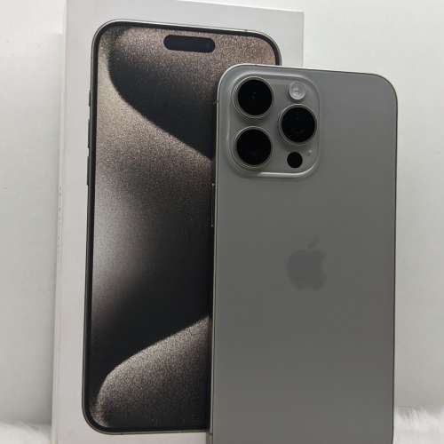 iPhone 15 Pro Max 512G 港行 鈦原色