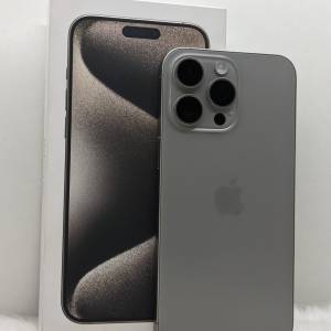 iPhone 15 Pro Max 512G 港行 鈦原色