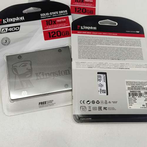全新 Kingston A400 120GB