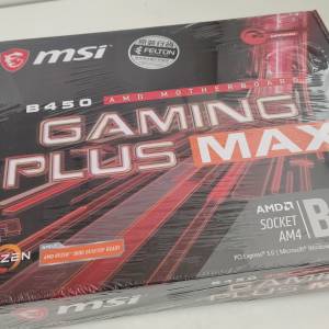 全新當二手賣 MSI B450 Gaming plus Max