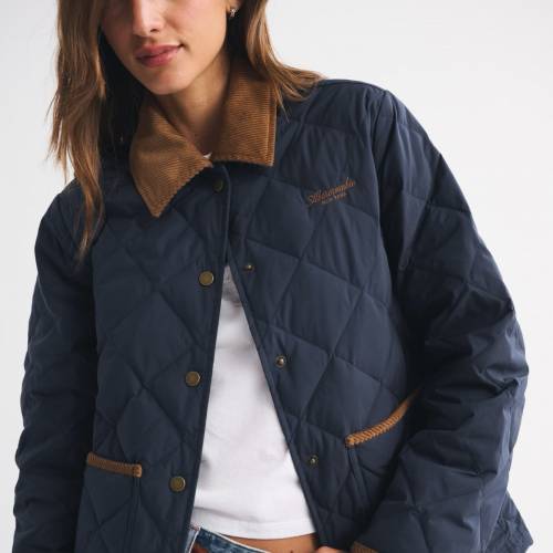 Abercrombie & Fitch中長款輕盈羽絨服XL