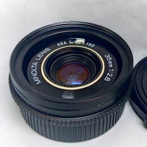Minolta 35mm F2.8(拆自 Minolta AF-SV菲林機)已改m42牙(要自加薄身對焦筒用)可上無...