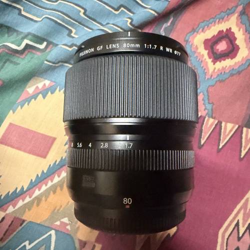 Fujifilm GF80mm  F1.7
