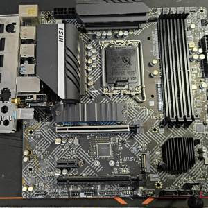 MSI PRO B660M-A WIFI DDR4 Micro-ATX (正版Window11Pro) Socket 1700