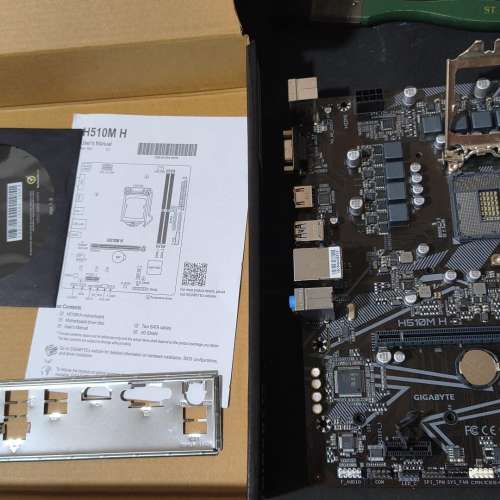 技嘉 H510M H Micro-ATX 主版 (正版Window11Pro) Socket 1200