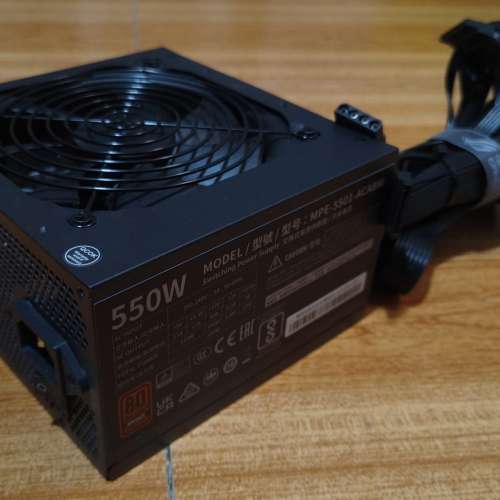 Cooler Master MWE Bronze 550W V2 電源供應器(MPE-5501-ACABW )