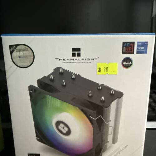 theamalright cpu風冷散熱器1700平台試用一次不合用