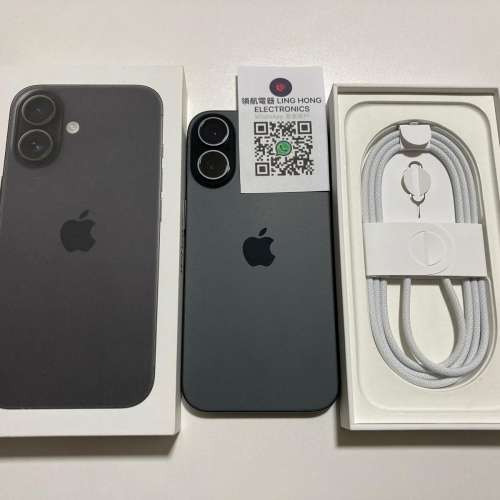 全原裝 不議價 電池99% iPhone 16 plus + 128gb Desert eSim + 1實體sim what app ...