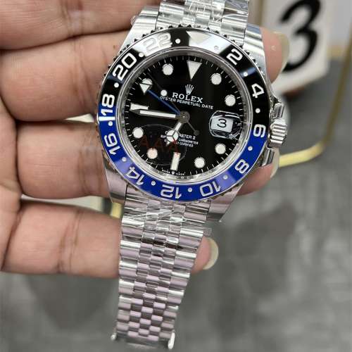 Rolex 勞力士 GMT-MASTER II m126710blnr-0002 黑藍圈 40mm 國米圈 VS