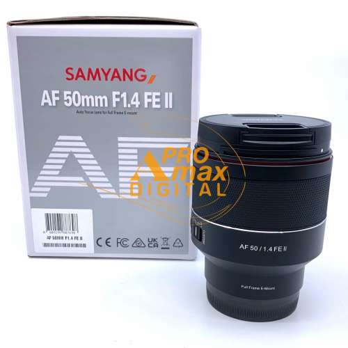 全新現貨✅ Samyang AF 50mm F1.4 FE II Lens for Sony E (水貨) 第二代