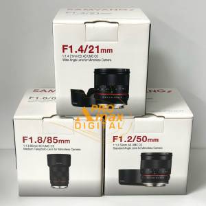 全新現貨✅ Samyang 21mm F1.4 / 50mm F1.2 / 85mm F1.8 for Sony E Fujifilm Fuji...