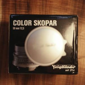 Voigtlander 50mm f/2.5 Color-Skopar