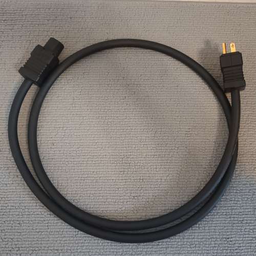 Acrolink 7N-PC4020 Purosangue 5呎長 電源線99%新，配上古河FI-15鍍金頭尾头,$1850