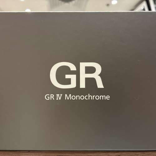 全新行貨 Ricoh GR IV Monochrome Digital Camera GR4 黑白機
