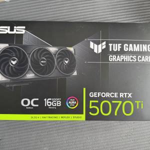 4K Gaming 神器 ASUS TUF OC GAMING GeForce RTX 5070 TI