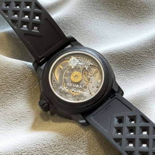 寶珀 Blancpain x Swatch Ocean of Storms 全黑潛水錶