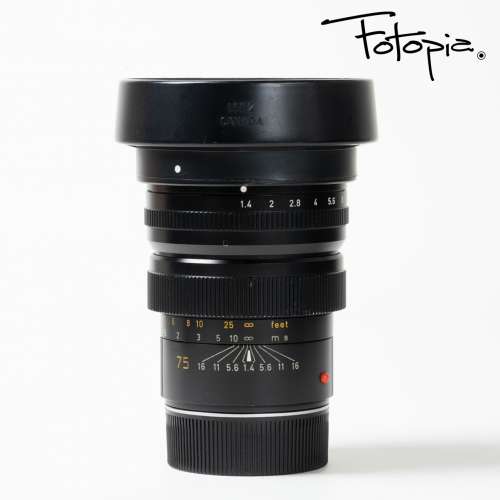 || Leica Summilux-M 75mm F1.4 - v1 / Canada with lens hood ||
