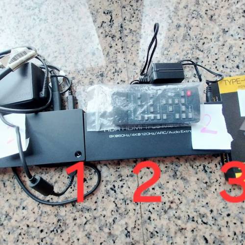 1-Thinkpad 4k display link /2- 8K、4KTrue Matrix 4x2 , 3* Type C to HDMI 4 in 1