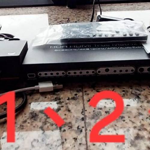 1-Thinkpad 4k display link /2- 8K、4KTrue Matrix 4x2 , 3* Type C to HDMI 4 in 1