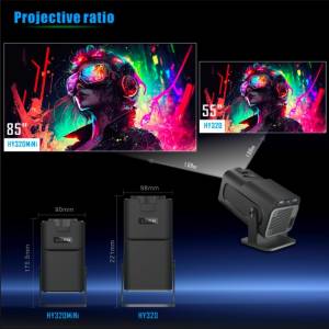 Magcubic HY320 Mini projector 📽️    Tiny BUT Mighty ( Magcubic - Authentic)