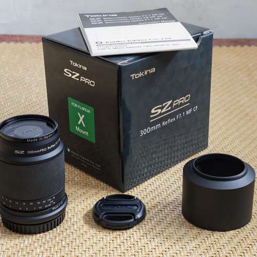 Tokina SZ PRO 300mm F7.1 Reflex 折返鏡 富士X卡口