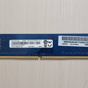 Ramaxel 4GB DDR4 2400MHz Desktop RAM 記憶體 100%WORK