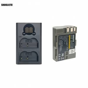 SHOULIETU EN-EL3 /EN-EL3a / EN-EL3e Lithium-Ion Battery Pack With LCD Display