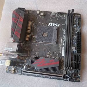 MSI B450I GAMING PLUS AC Mini-ITX 主機板 100% Work 連後擋板/天線
