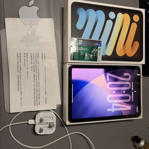 iPad mini 6 LTE starlight 星光色 256gb