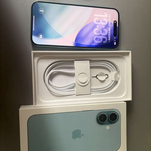iPhone 16 256gb 湖水綠 Teal